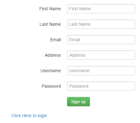 How To Create Sign up and Login Form using Bootstrap and Jquery