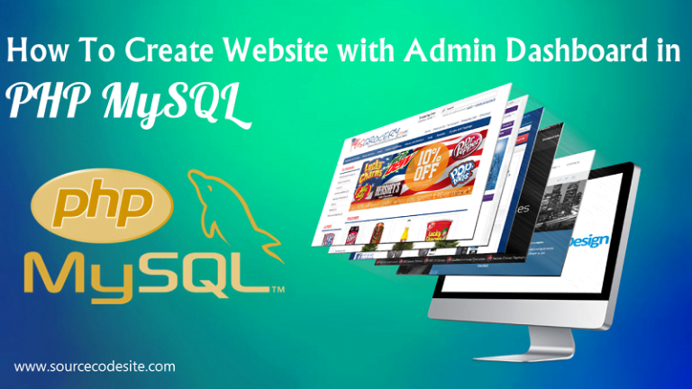 How To Create Website with admin panel in PHP MySQL