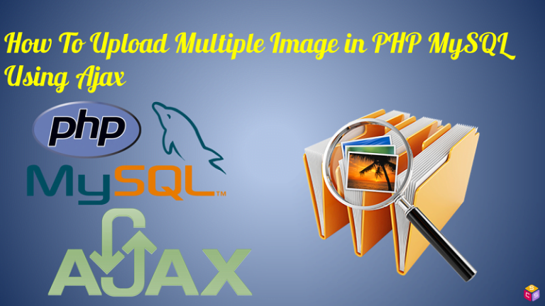How to upload Multiple image in PHP MySQL Using Ajax