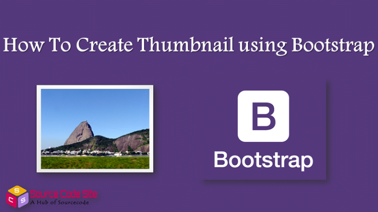 How to Create Thumbnail using Bootstrap