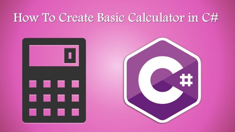 How to Create Basic Calculator in C#