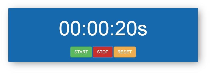 How To Create Stopwatch using JavaScript