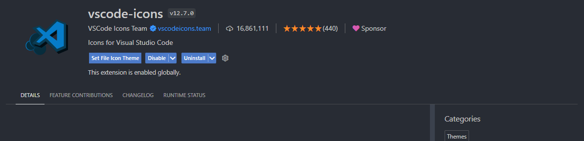 VS Code Extensions - vscode-icons